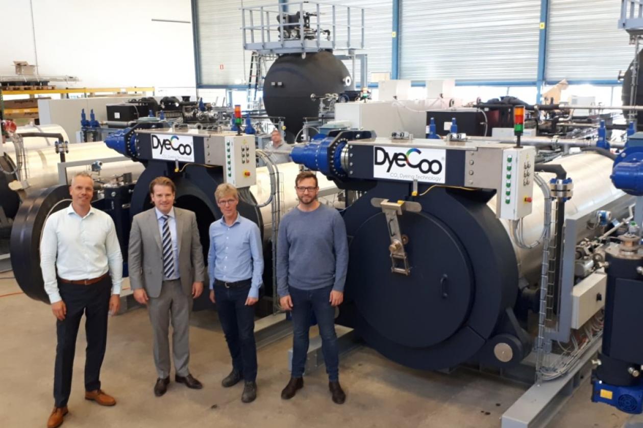 VDL ETG Projects assembles a sustainable dyeing machine